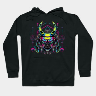 samurai mask japanese popart Hoodie